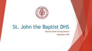 St john the baptist dhs