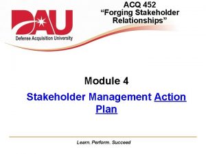 Engagement program sample