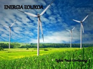 Energia eolikoa