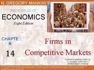 N GREGORY MANKIW PRINCIPLES OF ECONOMICS Eight Edition