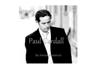 Paul cardall life and death