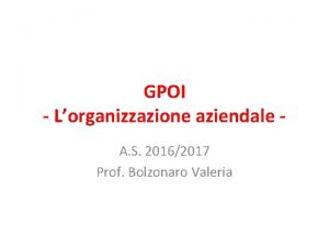 Gpoi materia