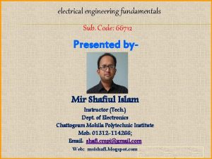 Electrical engineering fundamentals 66712 pdf