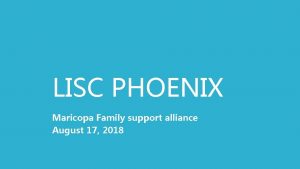 Lisc phoenix