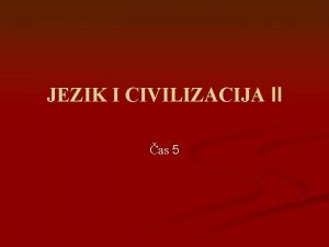 JEZIK I CIVILIZACIJA II as 5 Drevni semitski