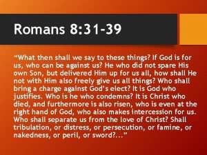 Roman 8:31-39