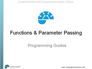 Parameter computer science