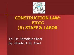 Society of construction law