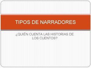 Narrador observador o testigo ejemplos