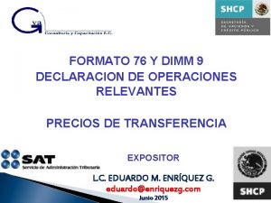 Formato 76 operaciones relevantes