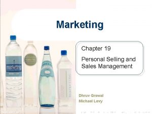 Personal selling