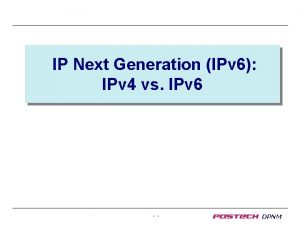 Ip next generation