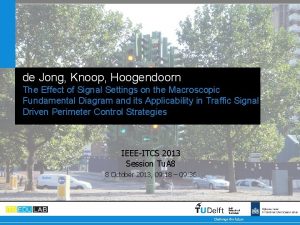 de Jong Knoop Hoogendoorn The Effect of Signal