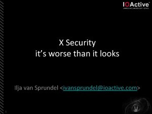 X Security its worse than it looks Ilja