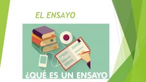 Que es un ensayo literario