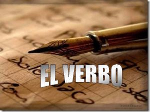 El verbo morfemas verbales