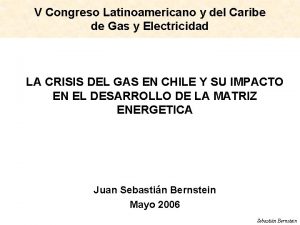 V Congreso Latinoamericano y del Caribe de Gas