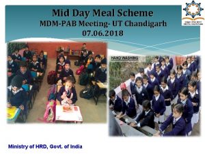 Mid Day Meal Scheme MDMPAB Meeting UT Chandigarh
