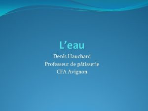Denis hauchard