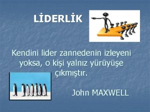 Liderlik türleri