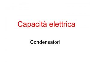 Capacità equivalente