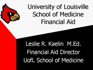 Louisville financial aid office