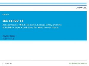 Iec 61400-15