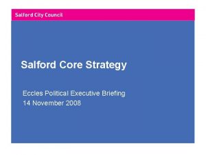 Core strategy