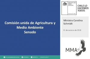 Comisin unida de Agricultura y Medio Ambiente Senado