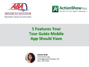 Audio tour guide app development