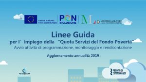 Linee Guida per limpiego della Quota Servizi del