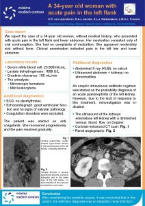 A 34 year old woman with acute pain