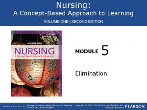 Nursing a concept based approach to learning Nursing a concept based approach to learning