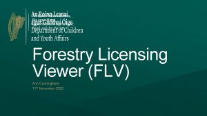 Forestry licence viewer
