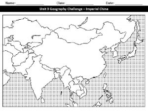 Unit 3 geography challenge