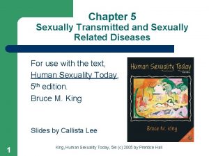 Chapter 5 Sexually Transmitted and Sexually Related Diseases