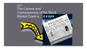 Vus.10b when was the stock market crash?
