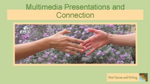 To maintain audience interest in a multimedia presentation