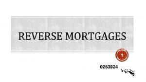 Prospect mortgage