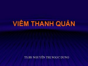 VIM THANH QUN TS BS NGUYN TH NGC