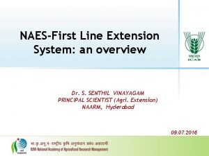 First line extension