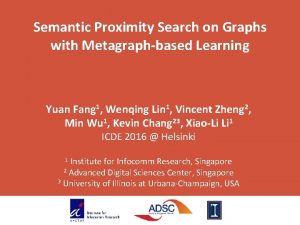 Semantic Proximity Search on Graphs with Metagraphbased Learning