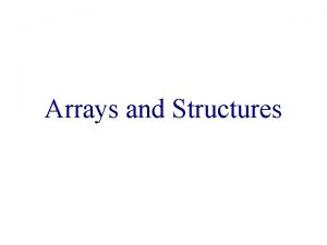 Polynomial representation using arrays