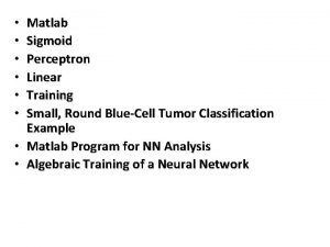 Sigmoid matlab