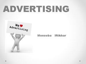 What dose advertisement mean What dose advertisement mean