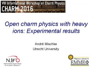 Open charm physics with heavy ions Experimental results