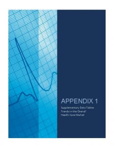 APPENDIX 1 Supplementary Data Tables Trends in the