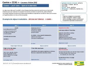 Ccas lacanau