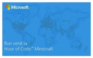Hour of code minecraft