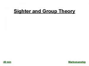 Group theory Group theory